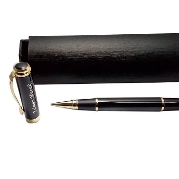 İsme Özel Altın Renk Tokalı Tek Roller kalem 750g